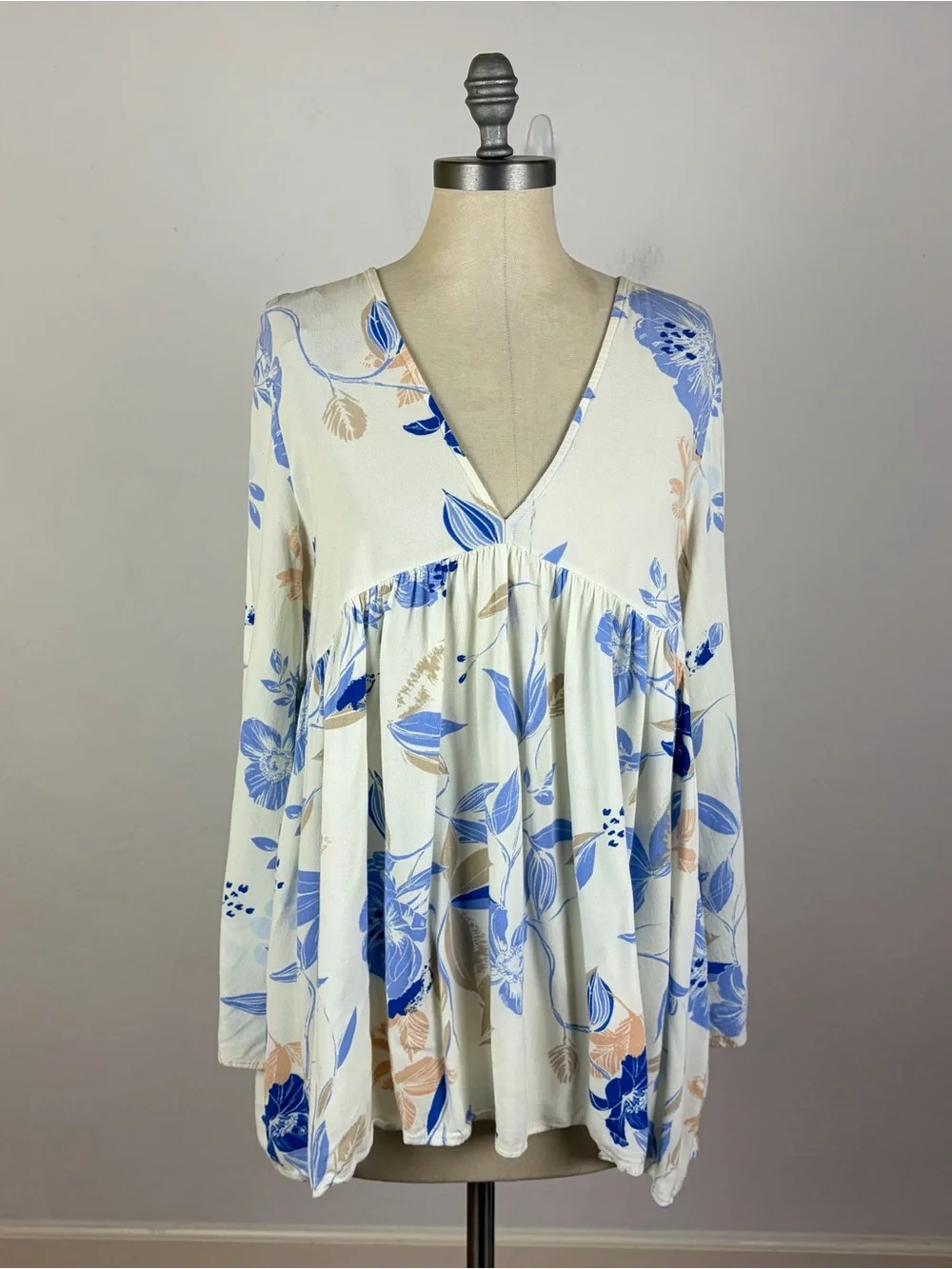 Free People Bella Floral Print Tunic